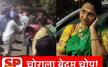 Shirdi Crime | शिर्डीत साईभक्त महिला लुटणा-या चोरट्याला बेदम चोप | SP24 Taas