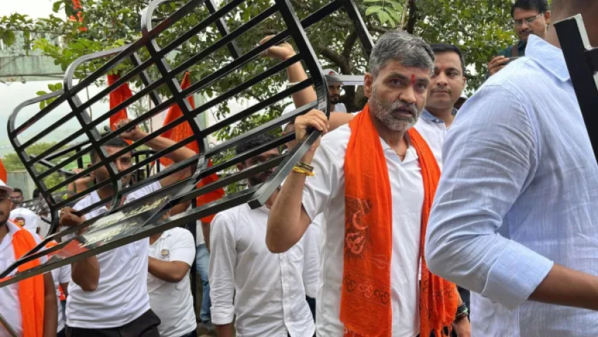 Nilesh Lanke | स्वराज्याच्या गडरक्षणाची जबाबदारीही आपली- खासदार निलेश लंके | Ahilyanagar News