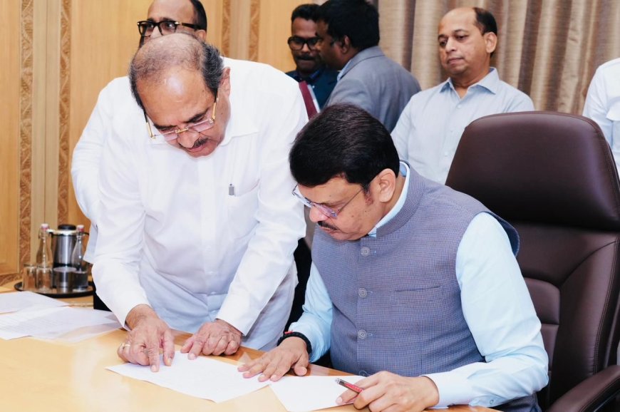 पुणे–नाशिक हायस्पीड रेल्वे जुन्ह्याच मार्गानेच राबवा – ना. राधाकृष्ण विखे पाटील यांची मुख्यमंत्र्यांकडे मागणी