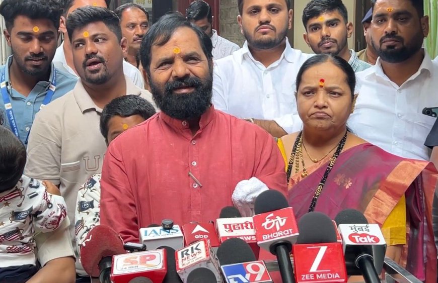 Mahanagar Palika Election | महानगरपालिका रणधुमाळीत भरत गोगावले शिर्डीत देवदर्शन