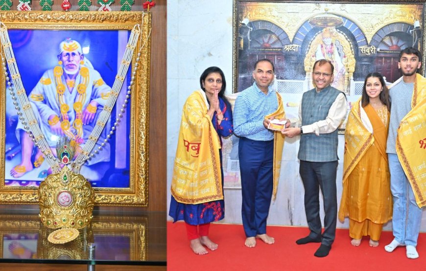 शिर्डी साईबाबांच्या दरबारी दानाचा पाऊस; एका दिवसात 3 कोटी 18 लाखांचं महादान