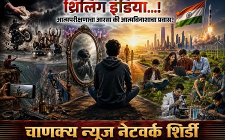 THRILLING INDIA...! आत्मपरीक्षणाचा आरसा की आत्मविनाशाचा प्रवास? | विशेष चिंतन लेख